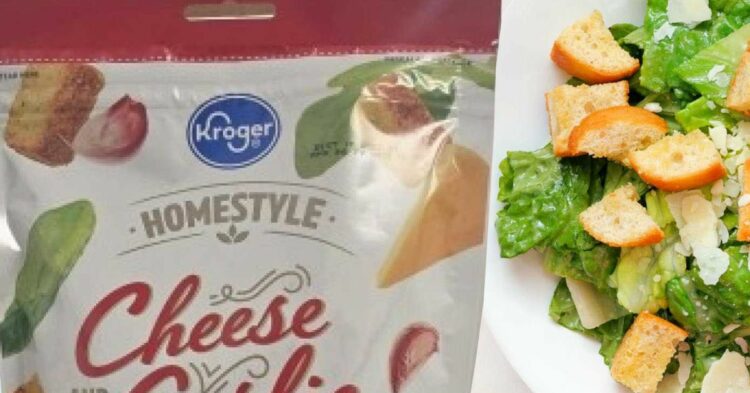 FDS Issue Kroger Cheese Garlic Croutons Recall Sparks Salmonella Fears Across 17 States  About Contaminated Packaged Salad Croutons